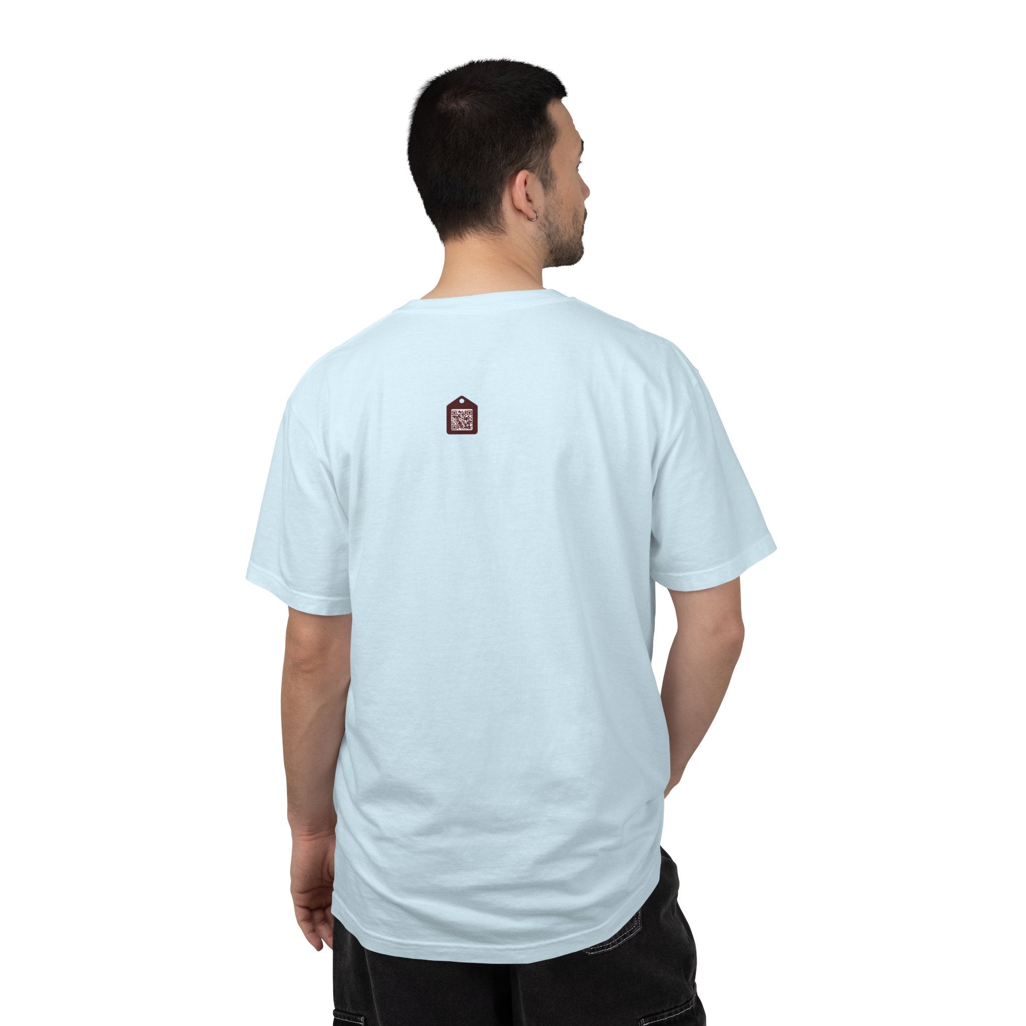 Prism Diamond Tee — Rainbow "Let There Be Light" Spectrum Graphic T-Shirt