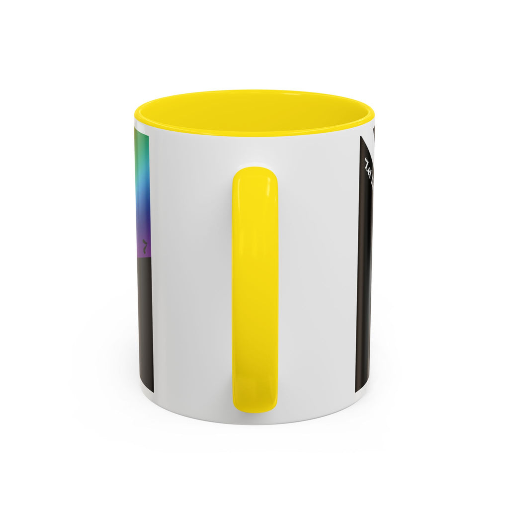 Prism Diamond Rainbow Accent Coffee Mug (11/15 oz)