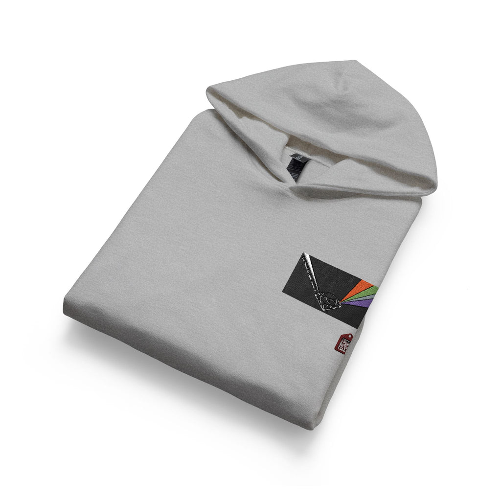 Youth Hoodie with Bible Verse Heart Pocket Graphic