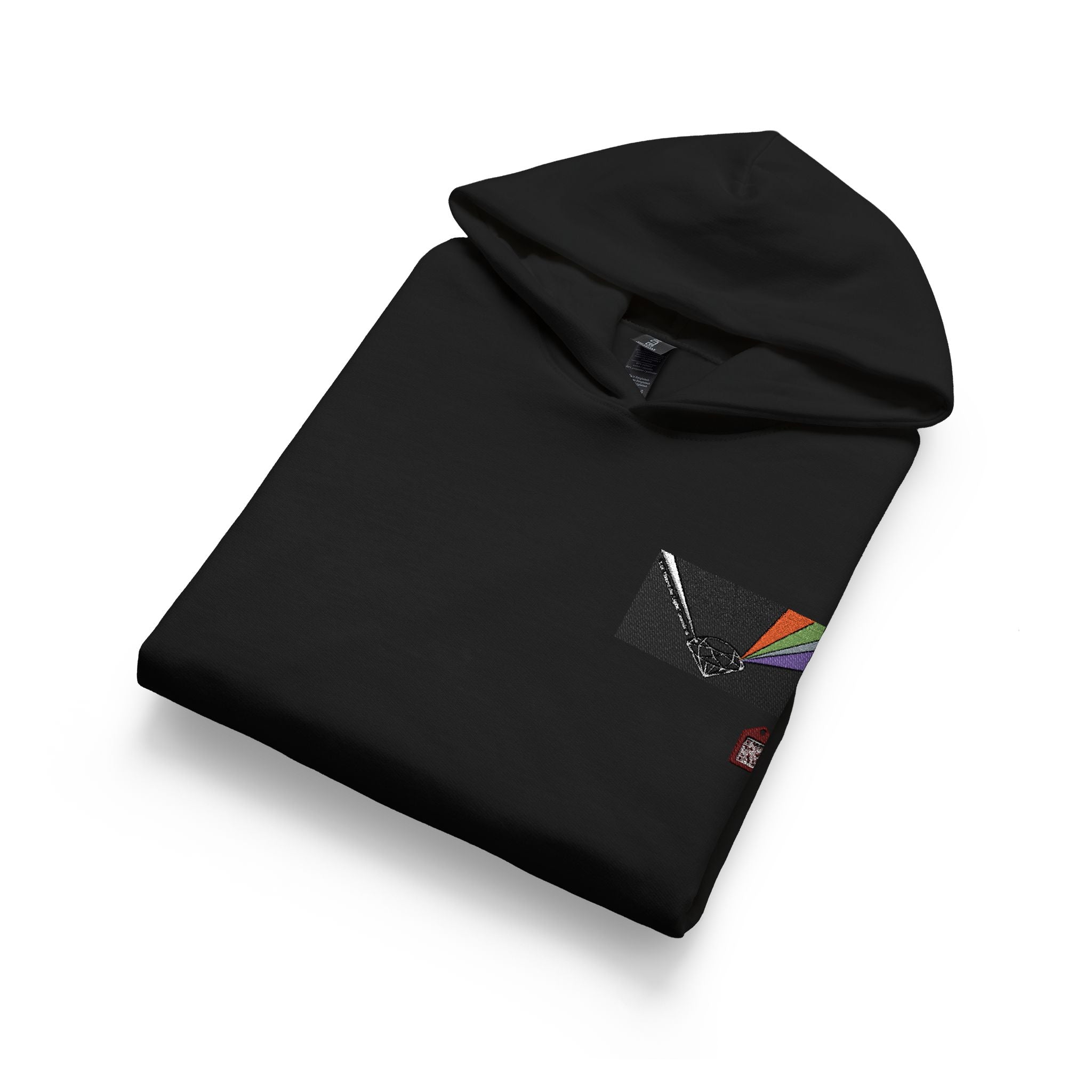 Youth Hoodie with Bible Verse Heart Pocket Graphic