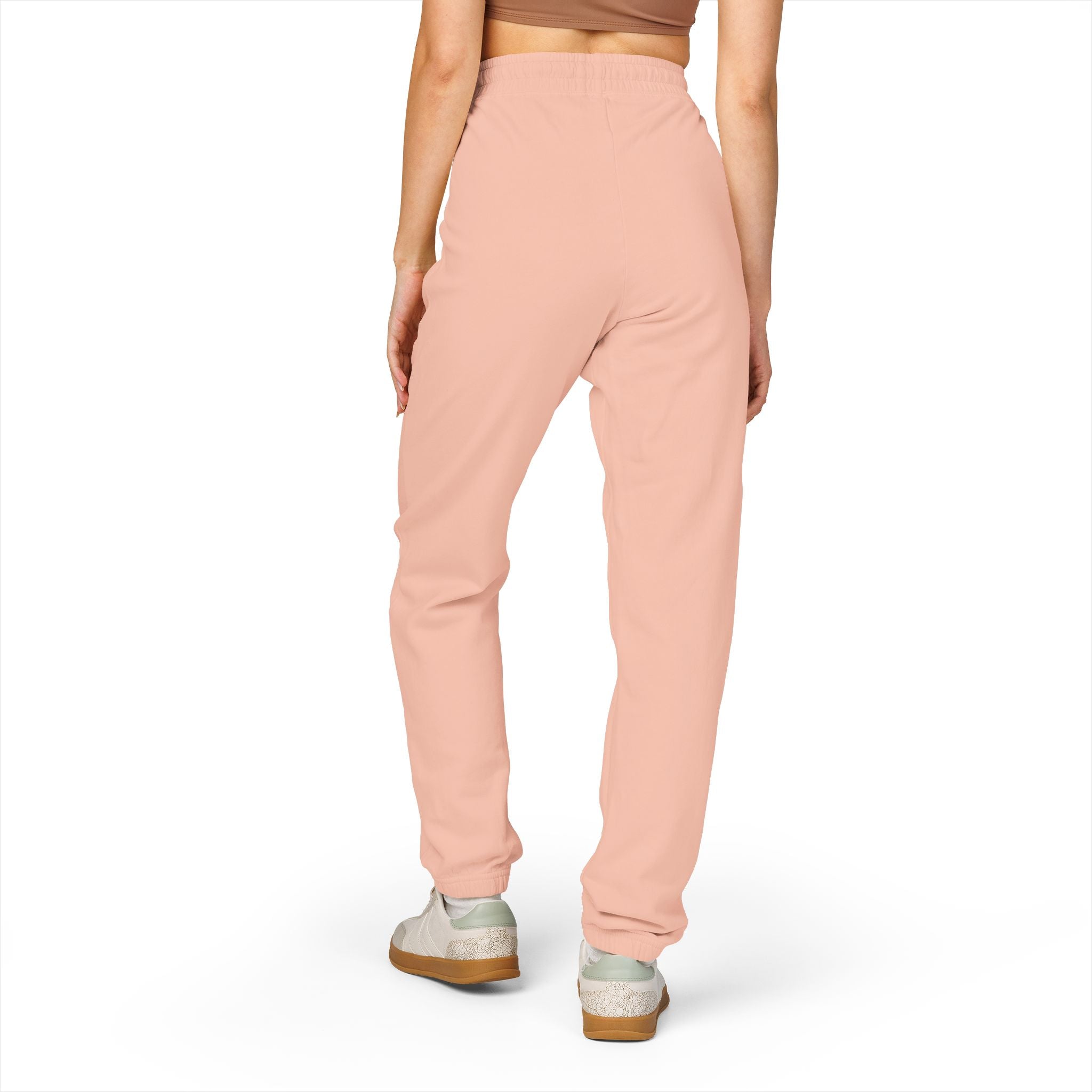 Fleece Sweatpants with Prism Bible Verse Pocket Graphic