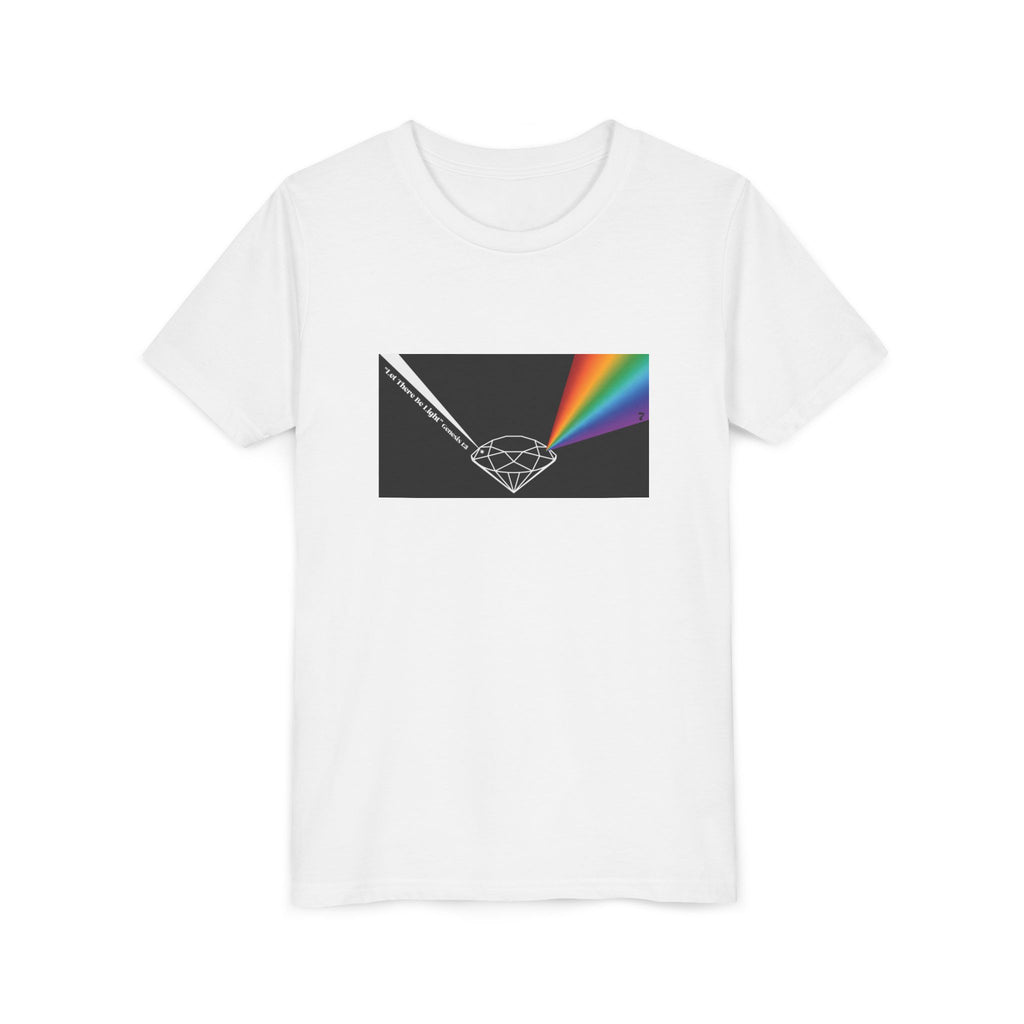 Youth Tee — Prism Diamond Rainbow Graphic Shirt