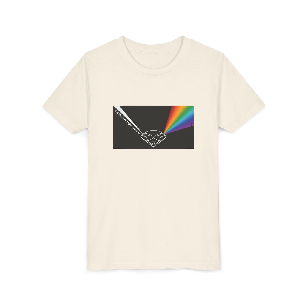 Youth Tee — Prism Diamond Rainbow Graphic Shirt