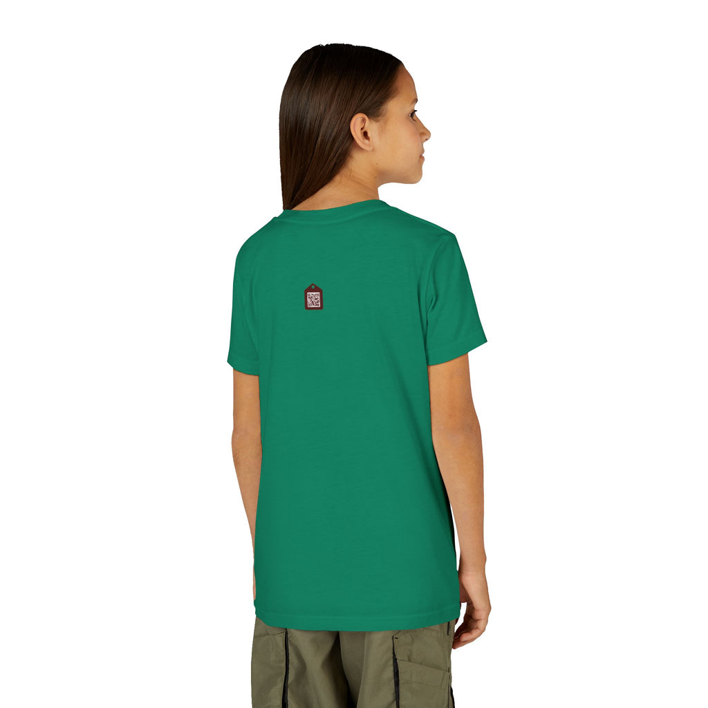 Youth Tee — Prism Diamond Rainbow Graphic Shirt