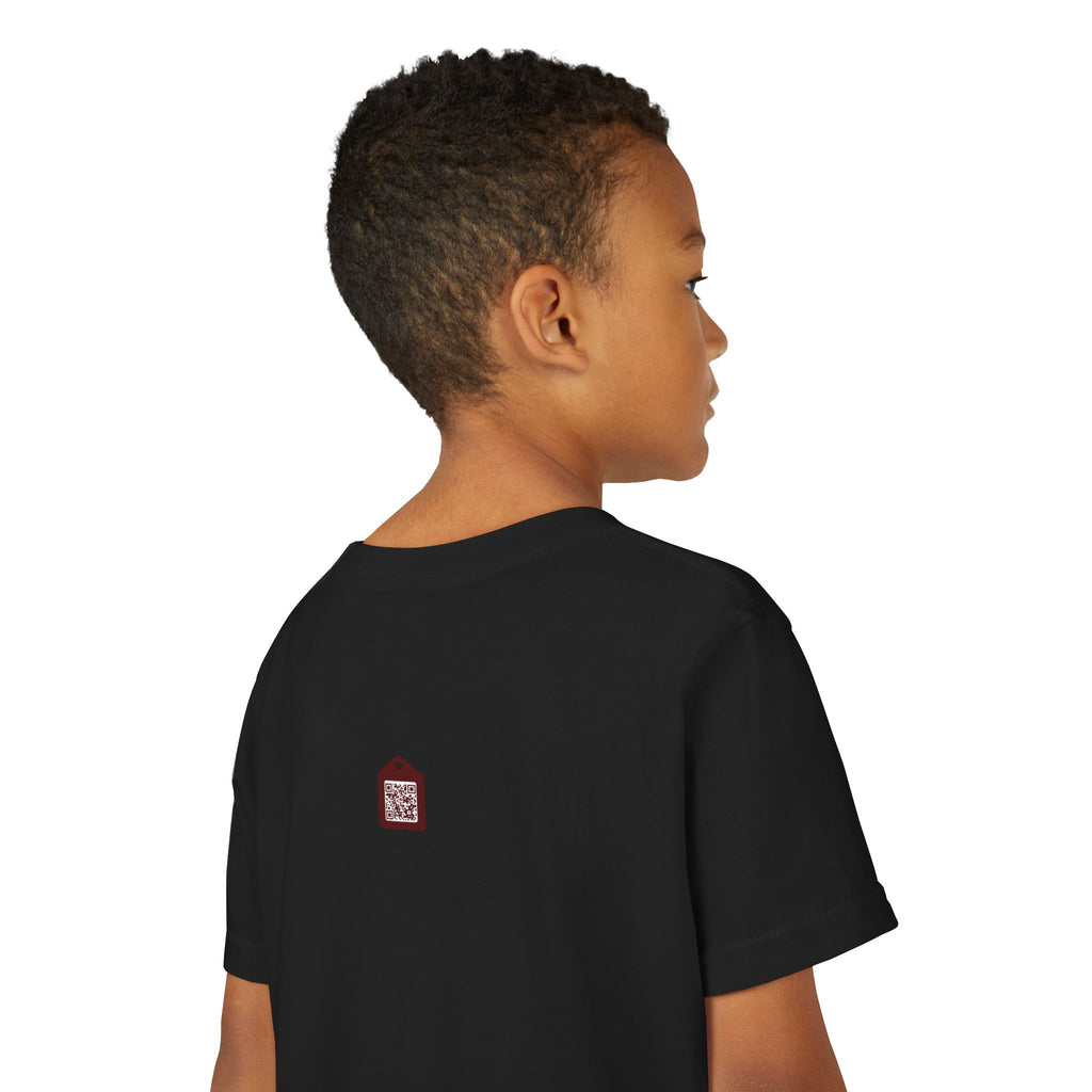 Youth Tee — Prism Diamond Rainbow Graphic Shirt