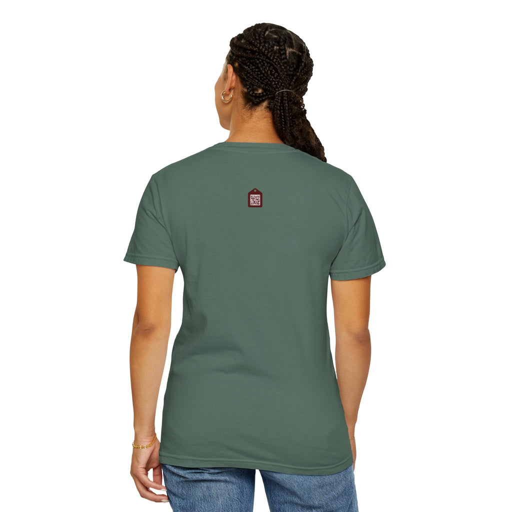Prism Diamond Tee — Rainbow "Let There Be Light" Spectrum Graphic T-Shirt