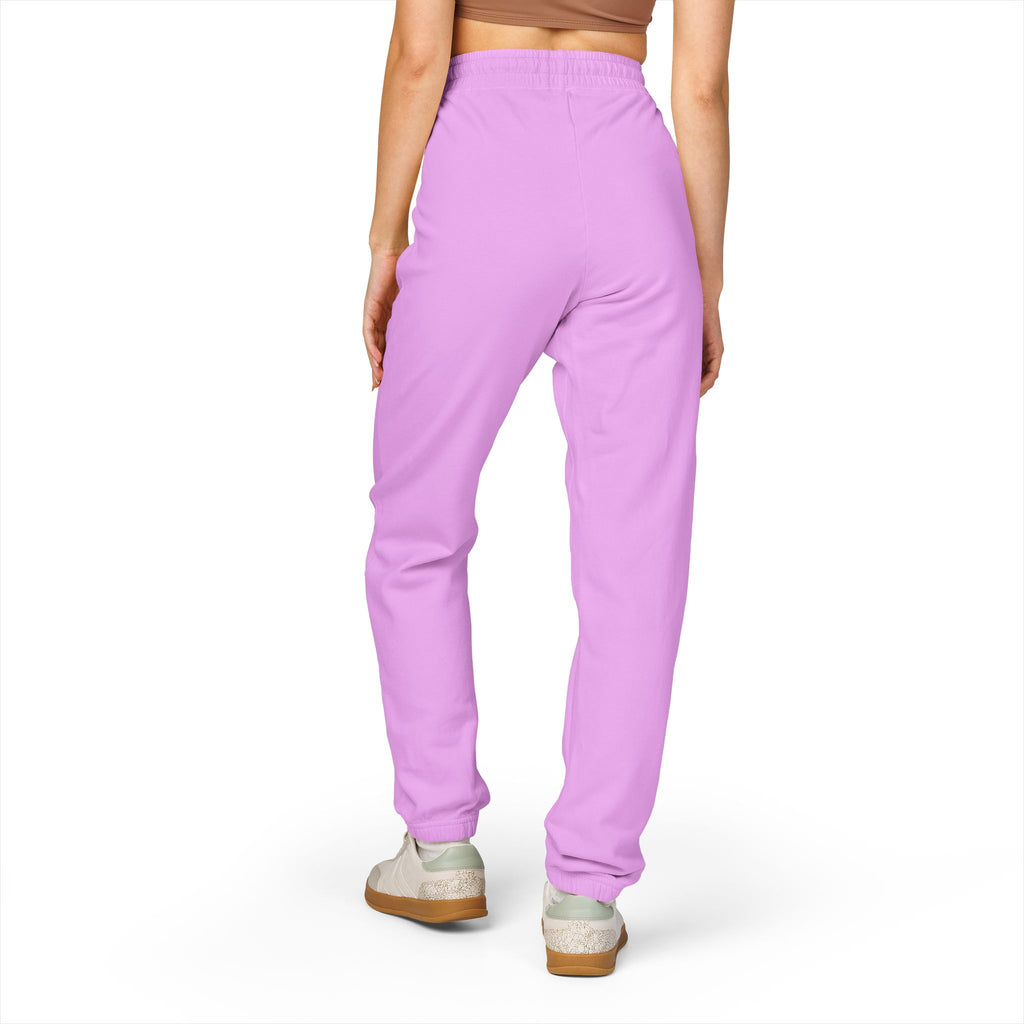 Fleece Sweatpants with Prism Bible Verse Pocket Graphic