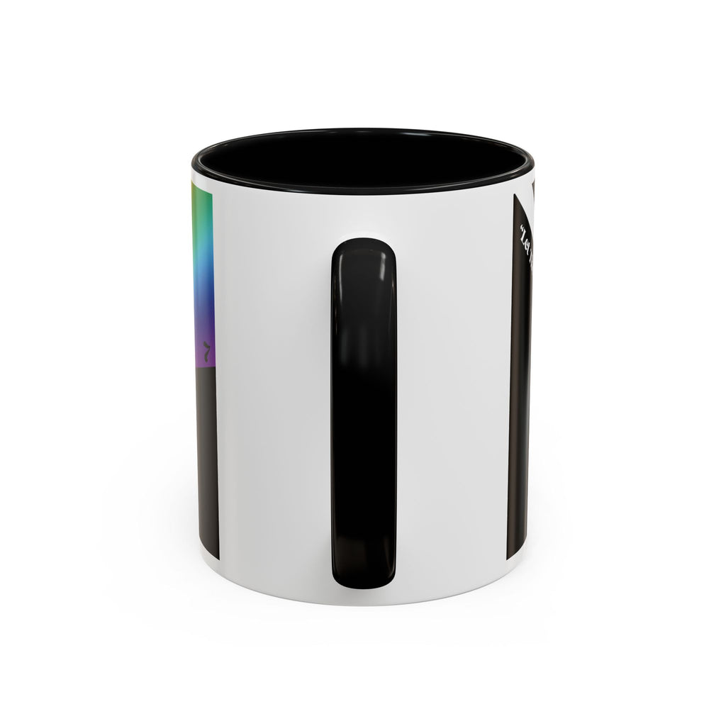 Prism Diamond Rainbow Accent Coffee Mug (11/15 oz)