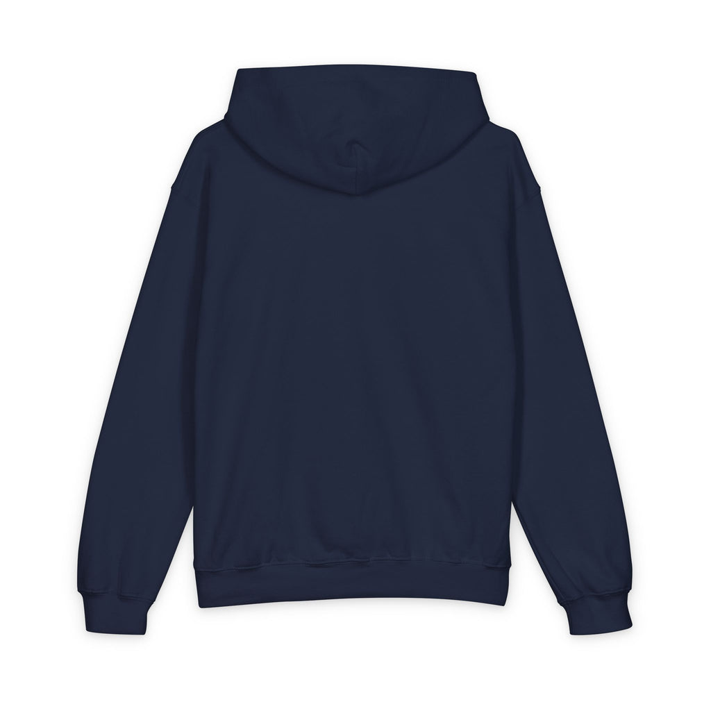 Youth Hoodie with Bible Verse Heart Pocket Graphic