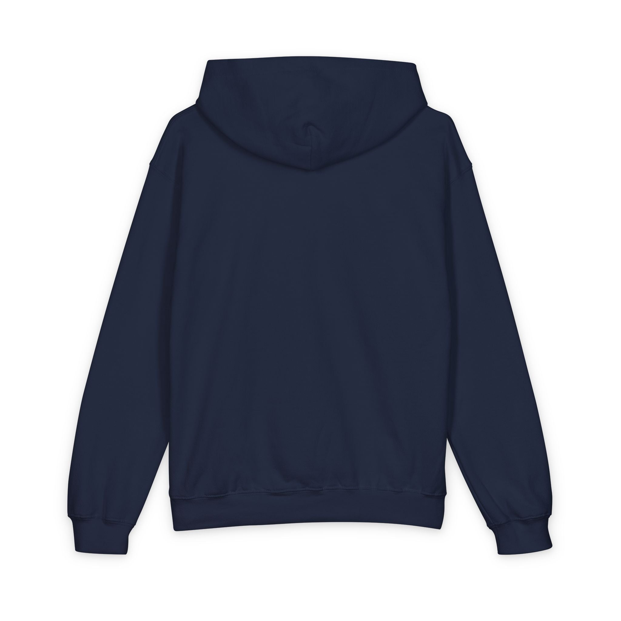 Youth Hoodie with Bible Verse Heart Pocket Graphic