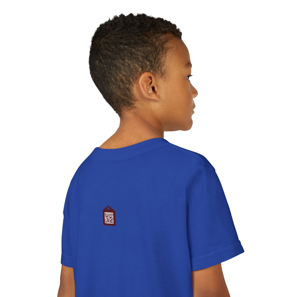 Youth Tee — Prism Diamond Rainbow Graphic Shirt