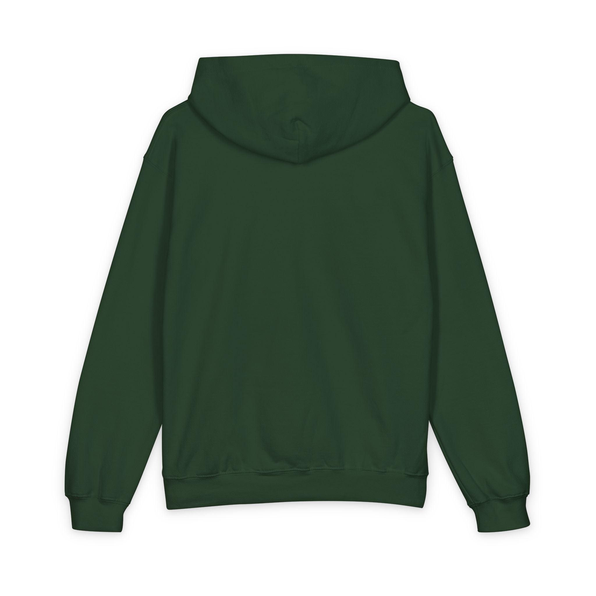 Youth Hoodie with Bible Verse Heart Pocket Graphic