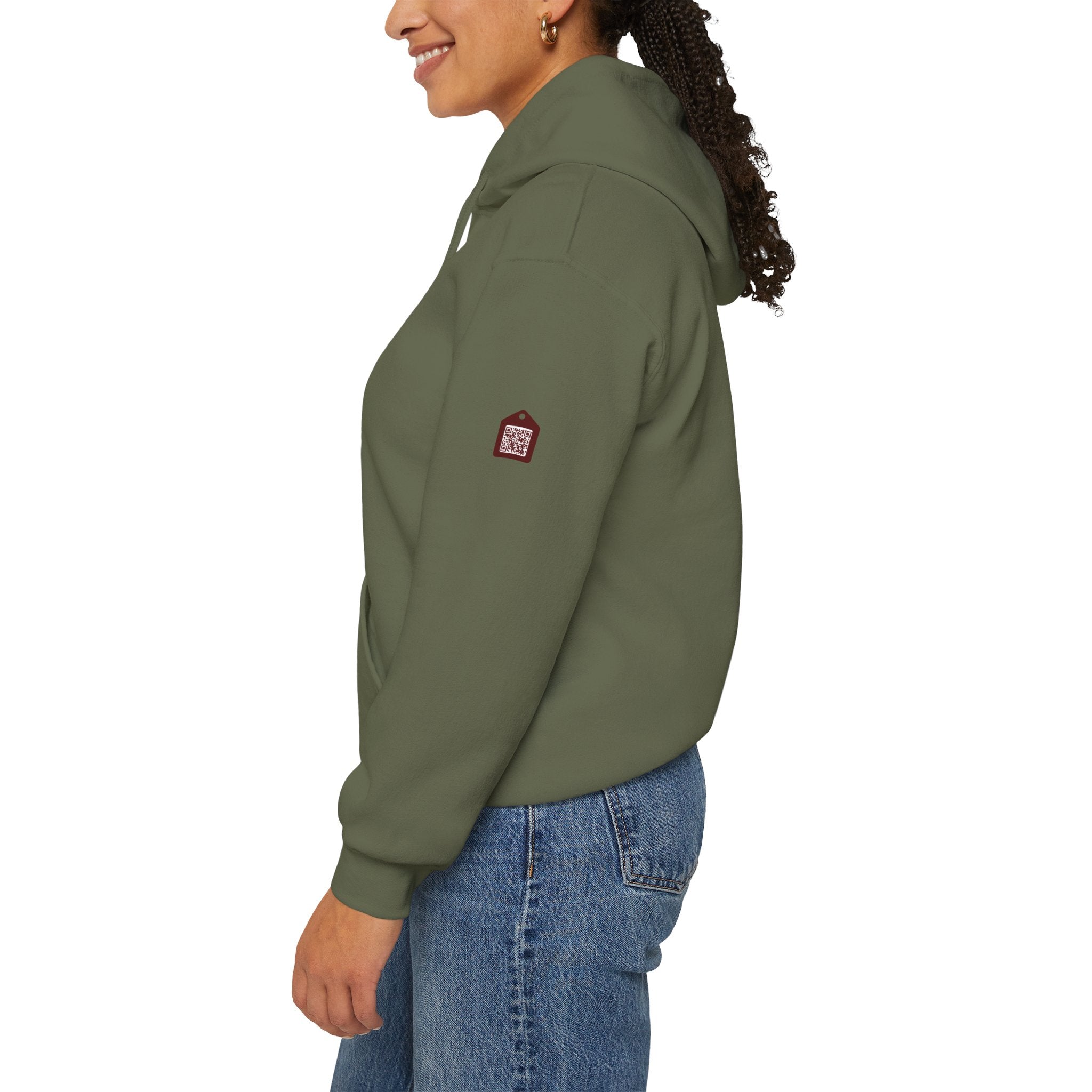 Unisex Prism Diamond "Let There Be Light" Hoodie | Rainbow Spectrum Prism Hooded Sweatshirt