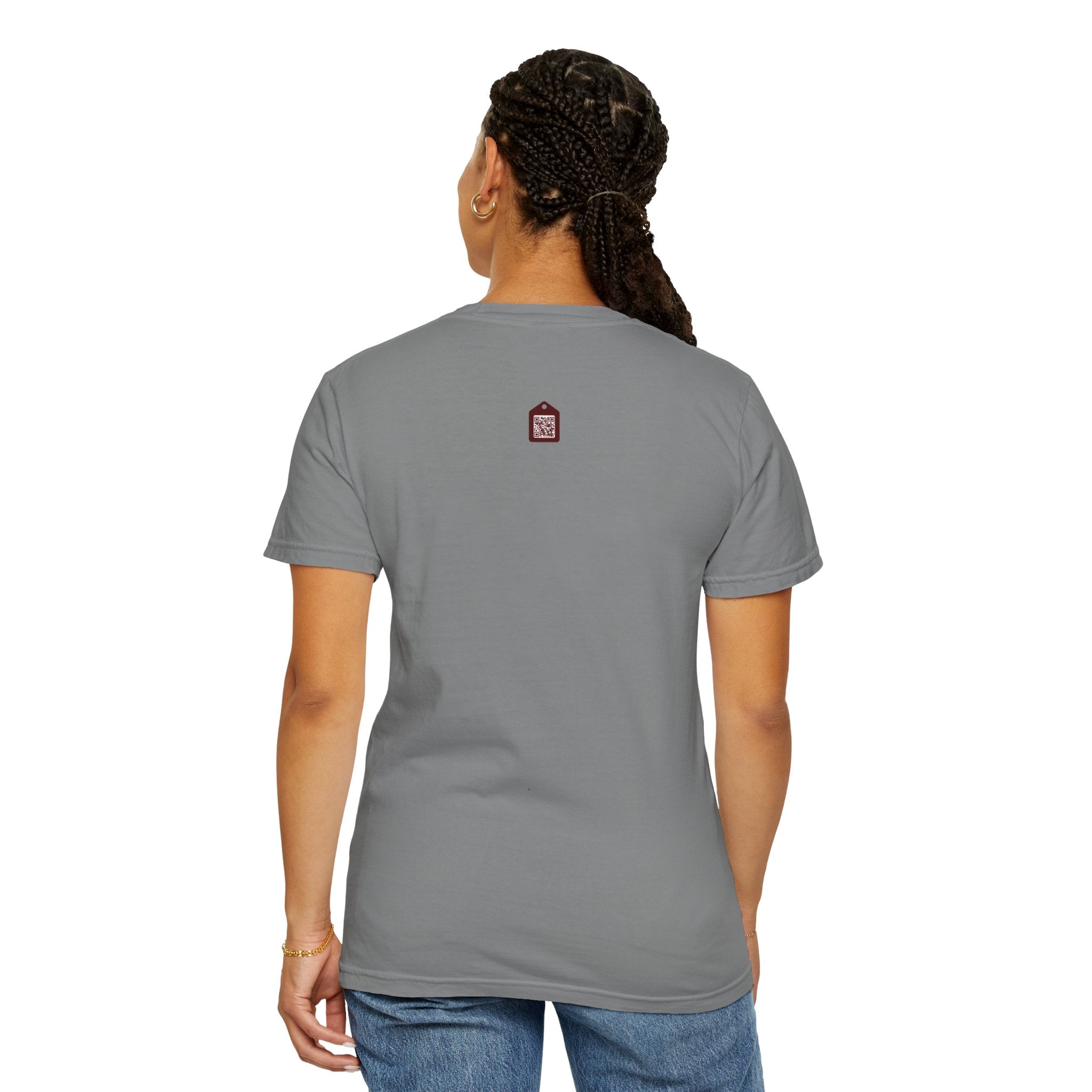 Prism Diamond Tee — Rainbow "Let There Be Light" Spectrum Graphic T-Shirt