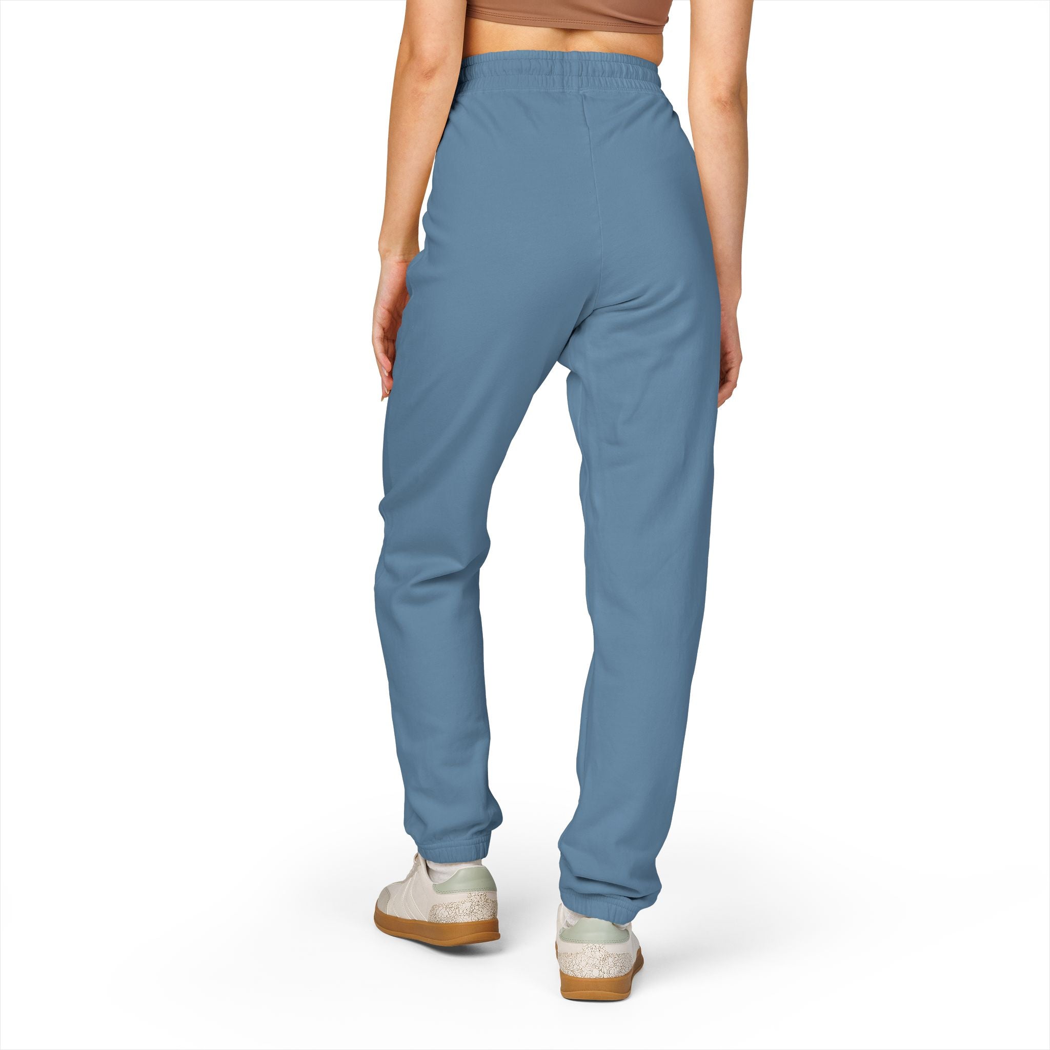 Fleece Sweatpants with Prism Bible Verse Pocket Graphic