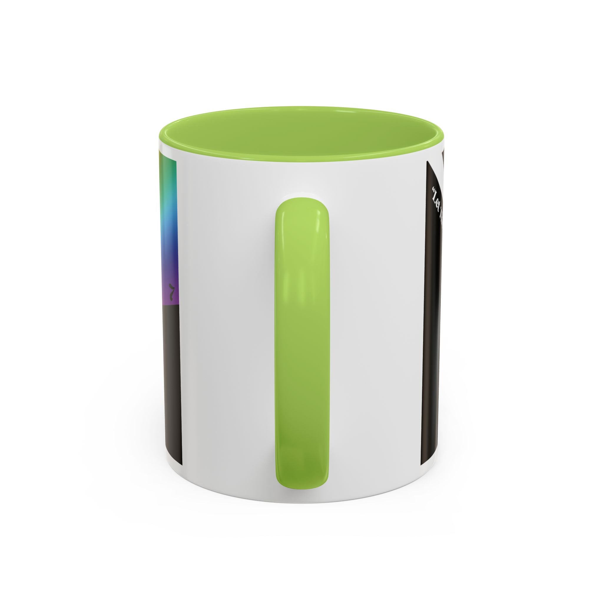 Prism Diamond Rainbow Accent Coffee Mug (11/15 oz)