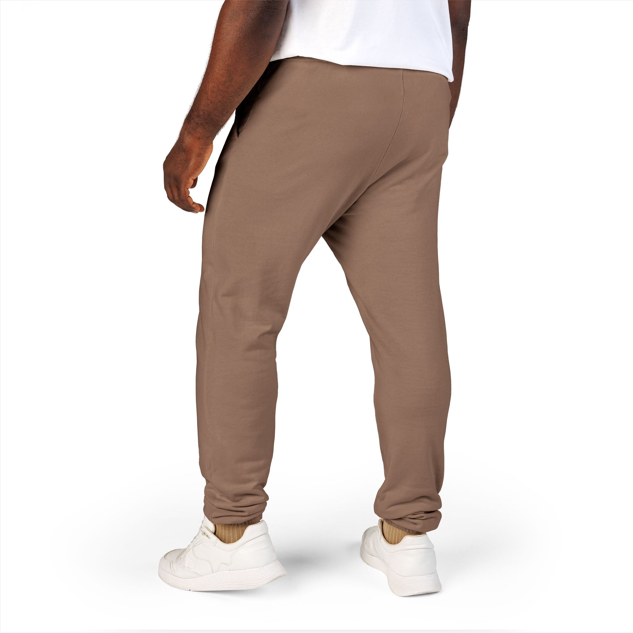 Fleece Sweatpants with Prism Bible Verse Pocket Graphic