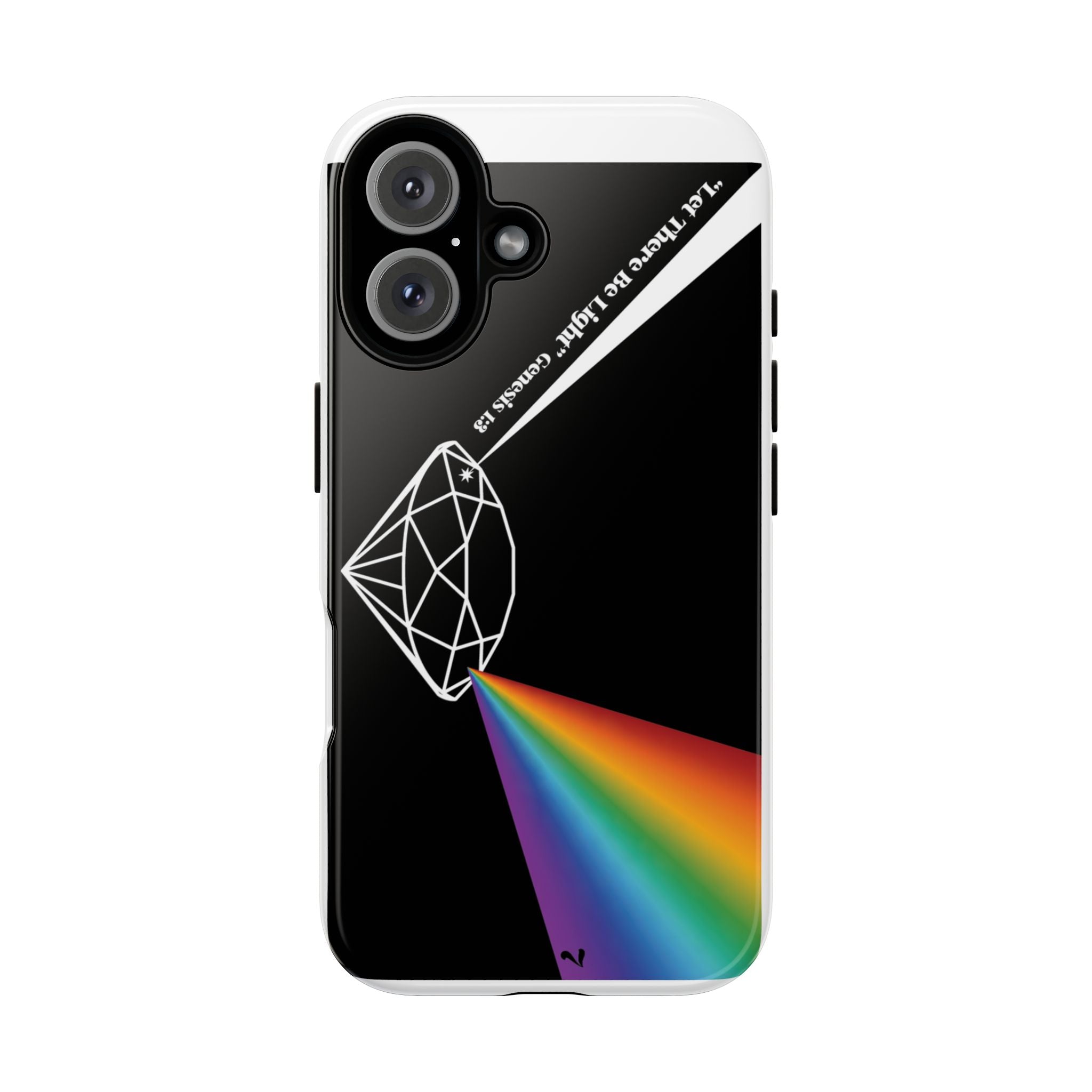 Prism Diamond Tough Phone Case — Rainbow Spectrum Protection
