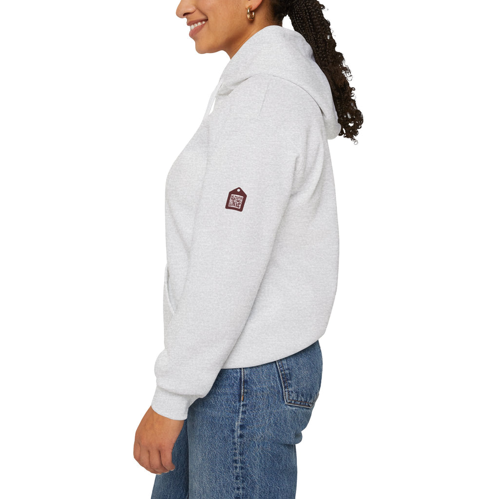 Unisex Prism Diamond "Let There Be Light" Hoodie | Rainbow Spectrum Prism Hooded Sweatshirt