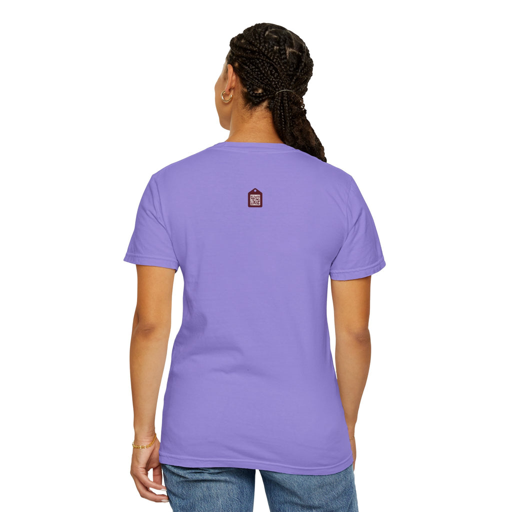 Prism Diamond Tee — Rainbow "Let There Be Light" Spectrum Graphic T-Shirt