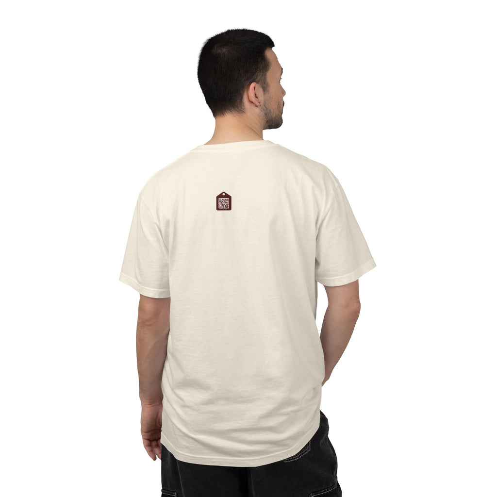 Prism Diamond Tee — Rainbow "Let There Be Light" Spectrum Graphic T-Shirt