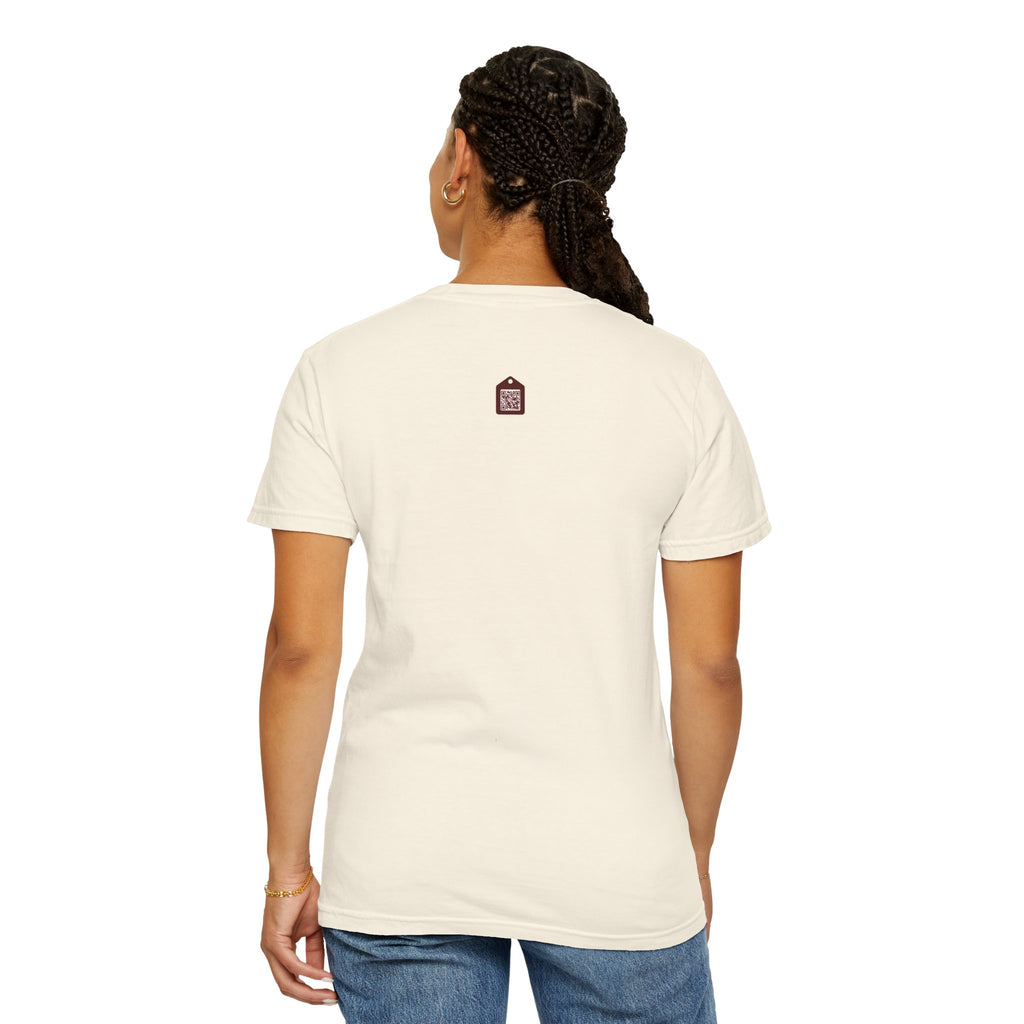 Prism Diamond Tee — Rainbow "Let There Be Light" Spectrum Graphic T-Shirt