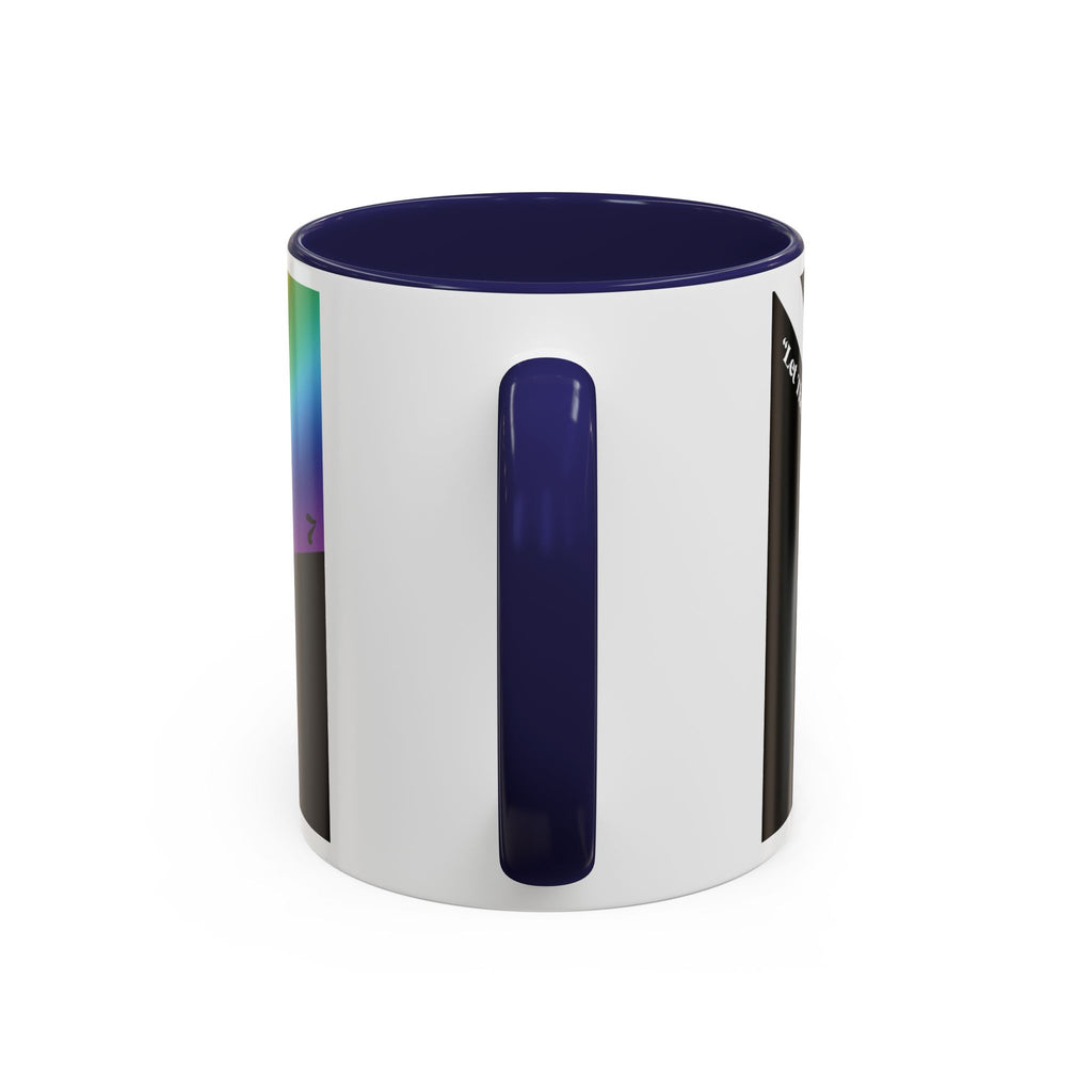 Prism Diamond Rainbow Accent Coffee Mug (11/15 oz)