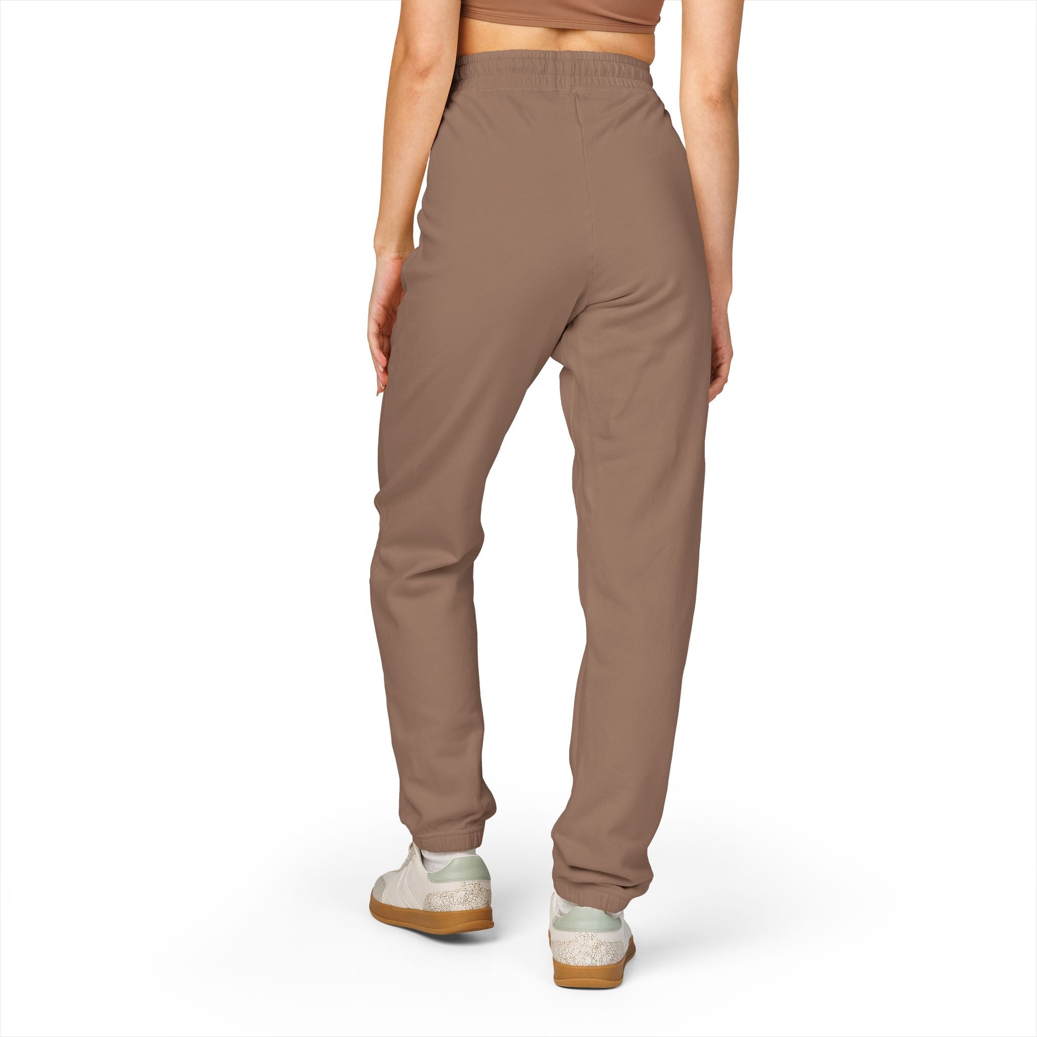 Fleece Sweatpants with Prism Bible Verse Pocket Graphic