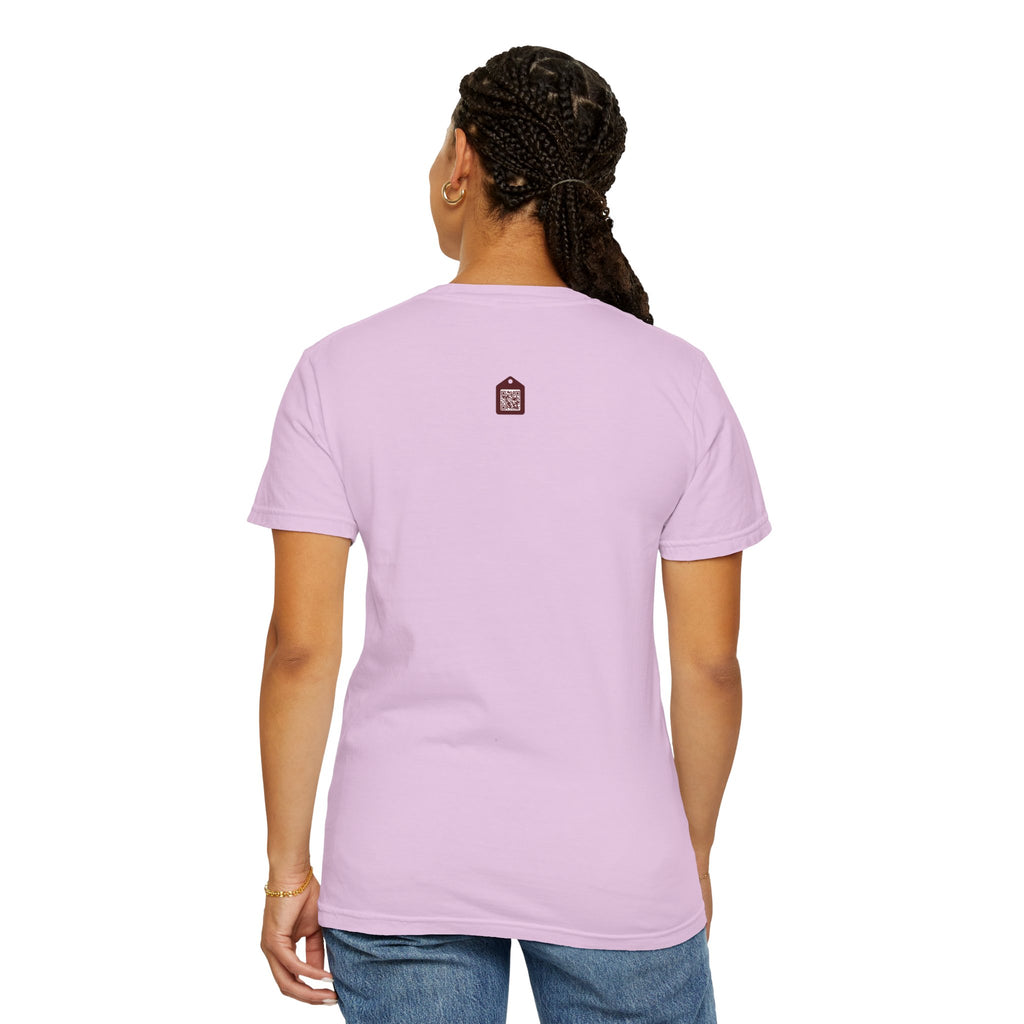 Prism Diamond Tee — Rainbow "Let There Be Light" Spectrum Graphic T-Shirt