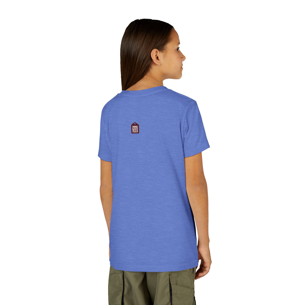 Youth Tee — Prism Diamond Rainbow Graphic Shirt