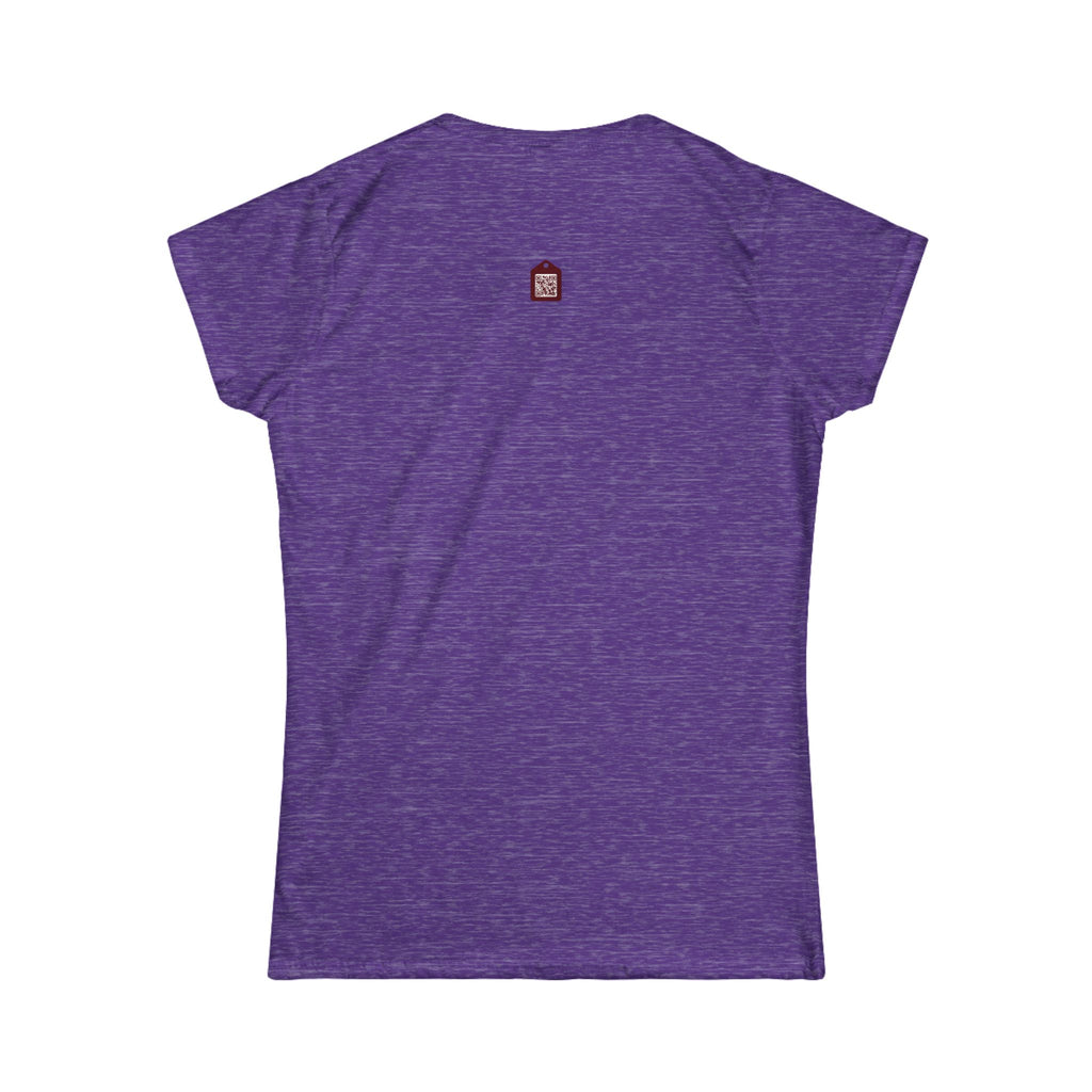 Women's Prism Diamond Tee — Rainbow "Let There Be Light" Graphic T-Shirt