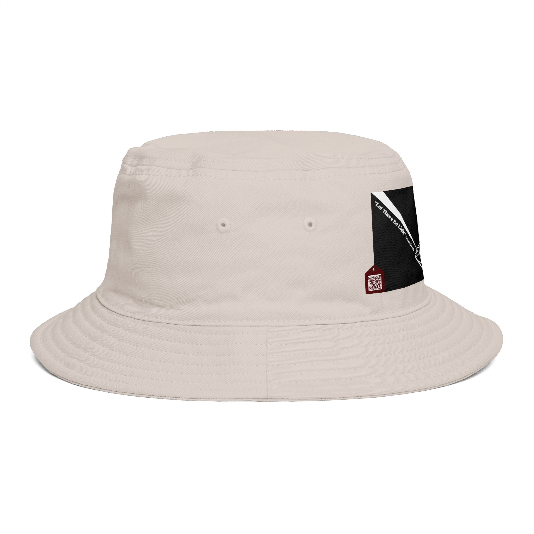 Prism Diamond Bucket Hat — Retro Rainbow Prism Graphic Hat