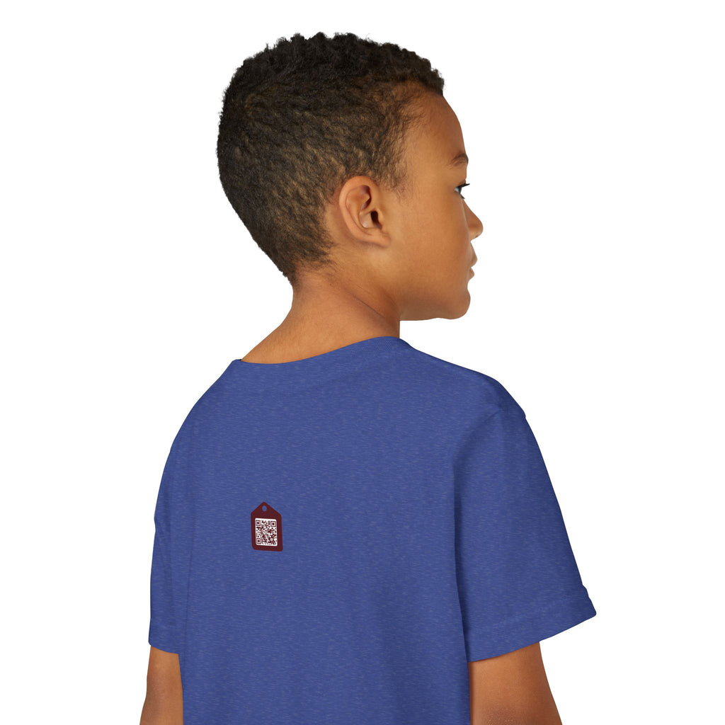 Youth Tee — Prism Diamond Rainbow Graphic Shirt
