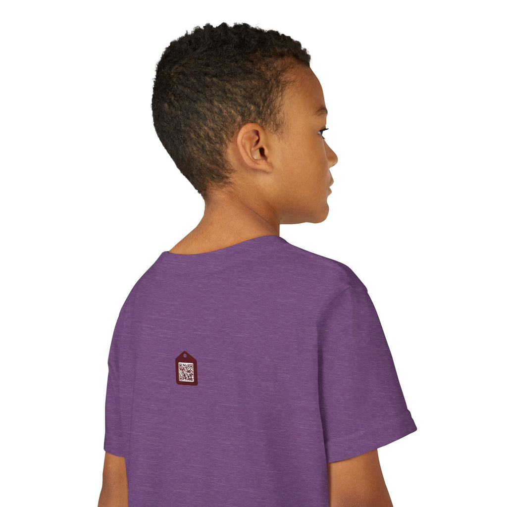 Youth Tee — Prism Diamond Rainbow Graphic Shirt