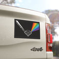 Prism Diamond Car Magnet — "Let There Be Light" Rainbow Design