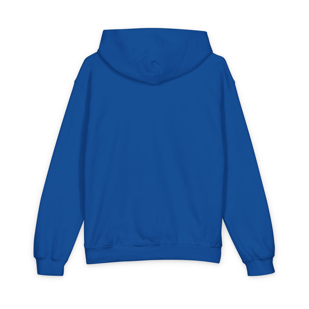 Youth Hoodie with Bible Verse Heart Pocket Graphic