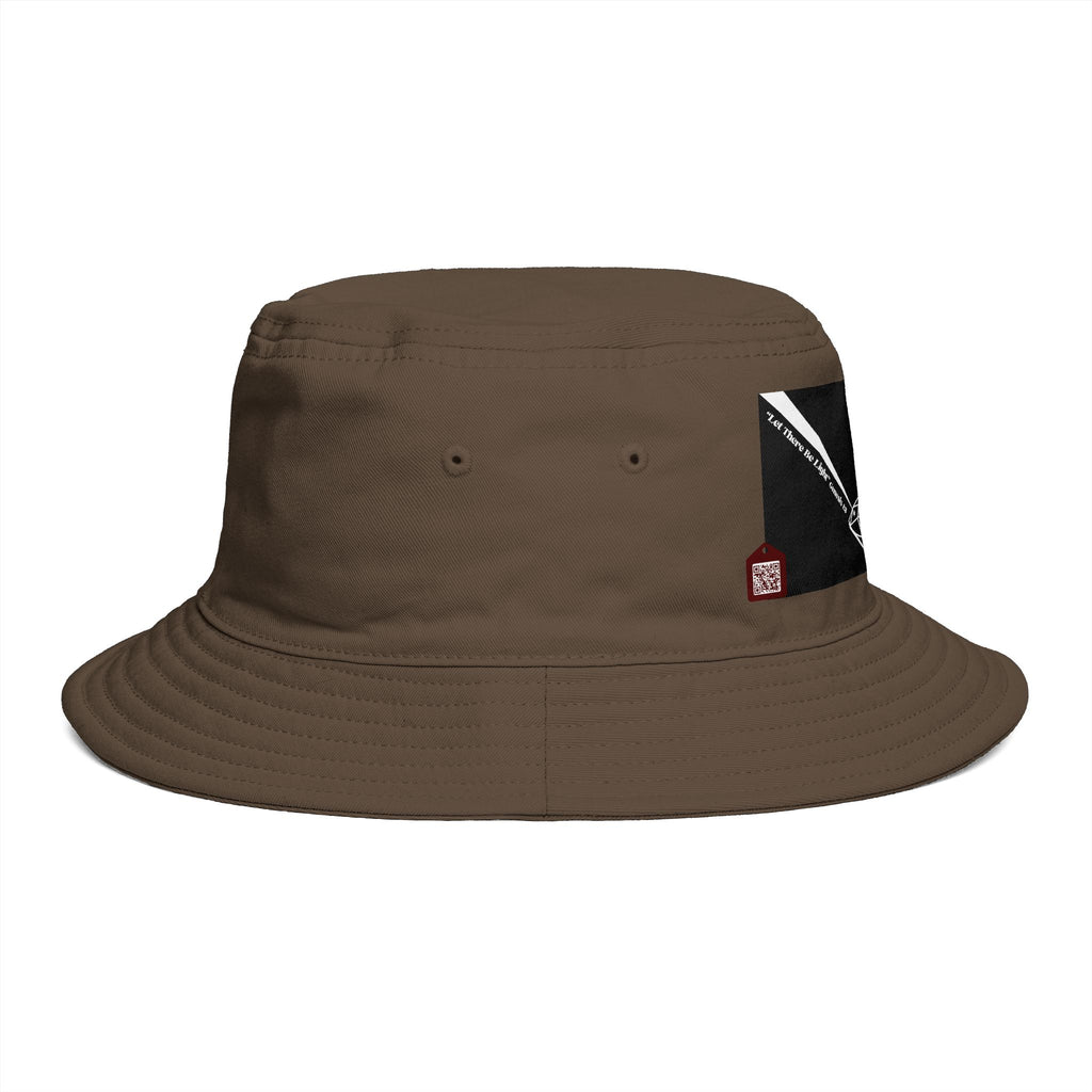 Prism Diamond Bucket Hat — Retro Rainbow Prism Graphic Hat