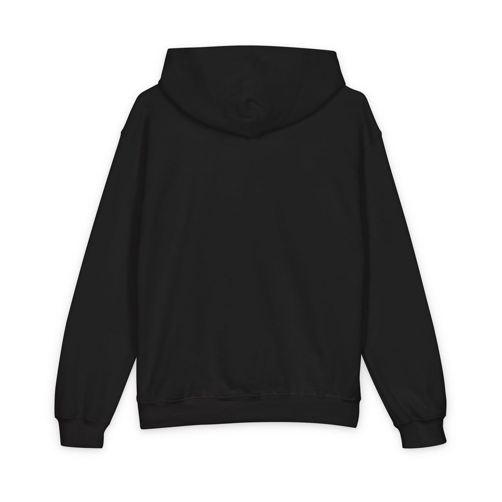 Youth Hoodie with Bible Verse Heart Pocket Graphic
