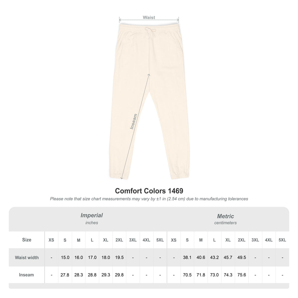 Fleece Sweatpants with Prism Bible Verse Pocket Graphic