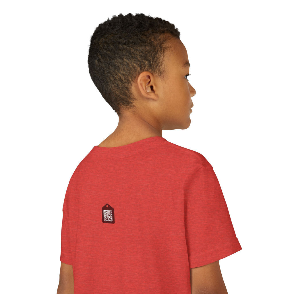 Youth Tee — Prism Diamond Rainbow Graphic Shirt
