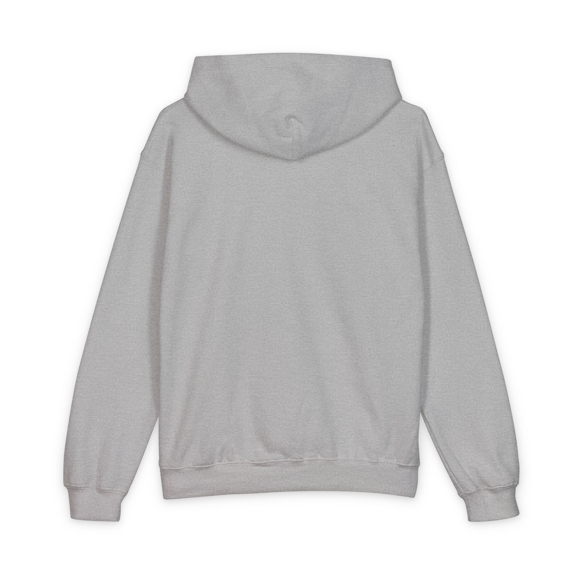 Youth Hoodie with Bible Verse Heart Pocket Graphic