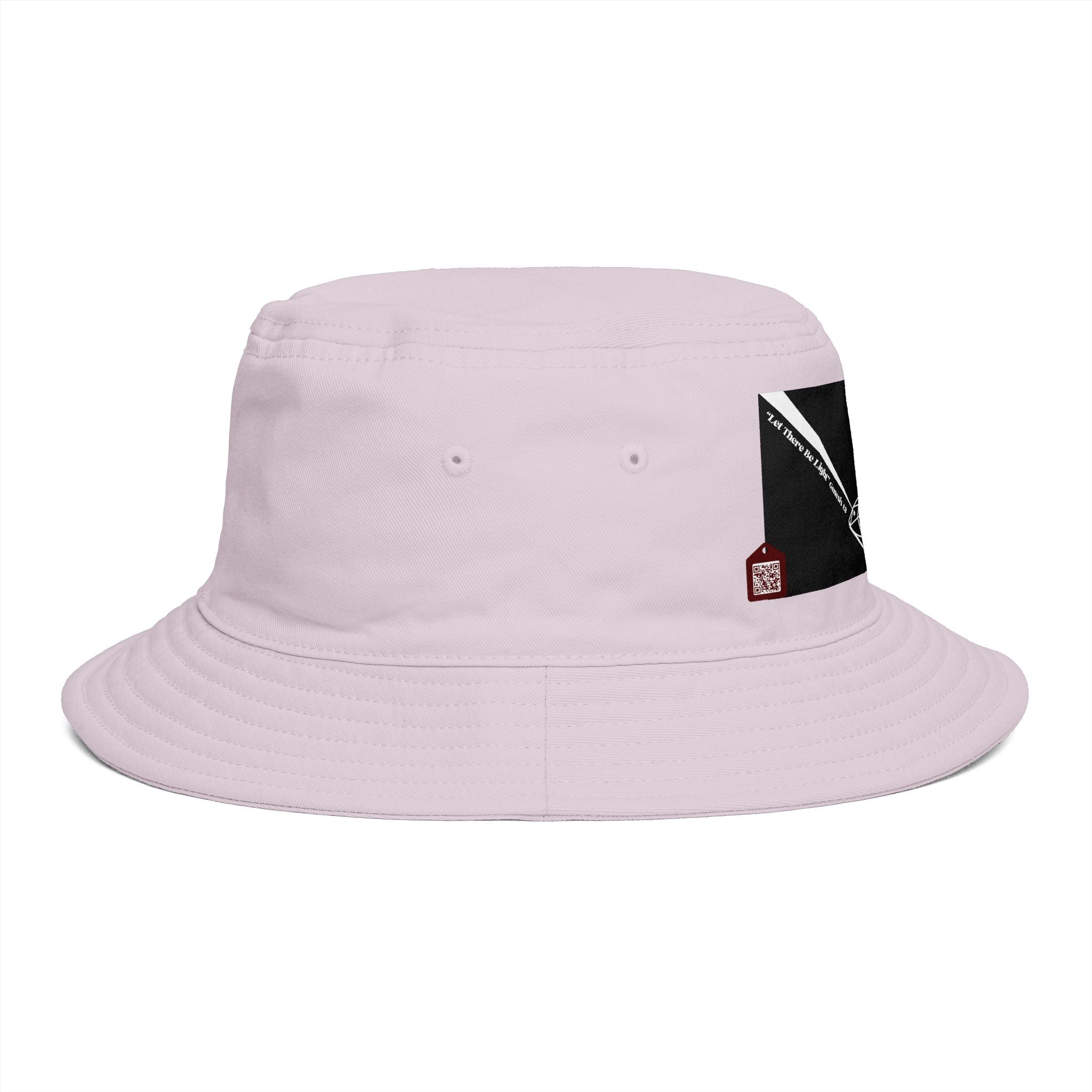 Prism Diamond Bucket Hat — Retro Rainbow Prism Graphic Hat