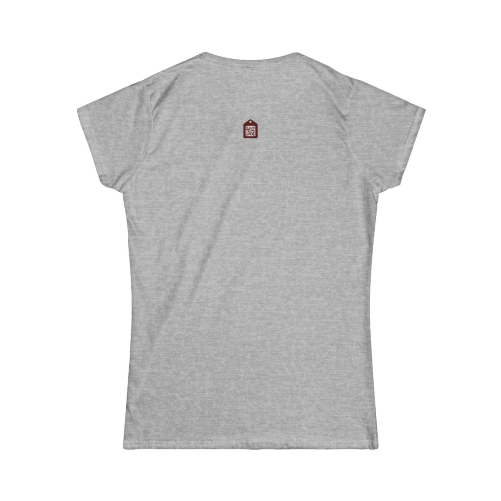 Women's Prism Diamond Tee — Rainbow "Let There Be Light" Graphic T-Shirt